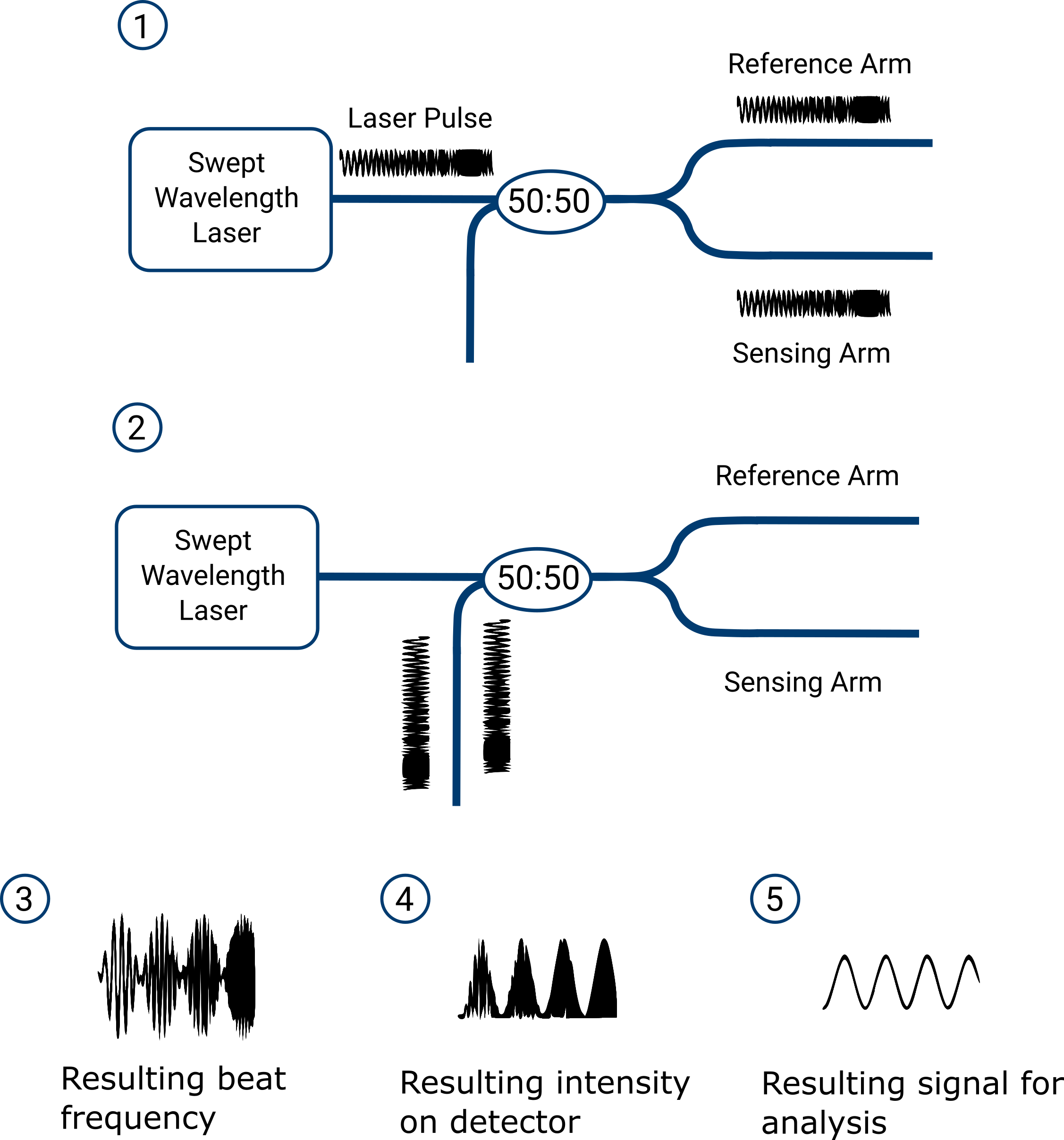OFDR working principle diagram