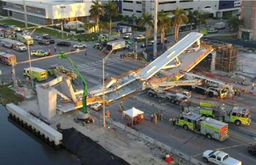 Florida International University Bridge Collapses